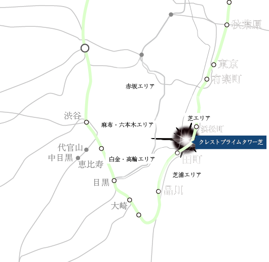 港区エリア概念図