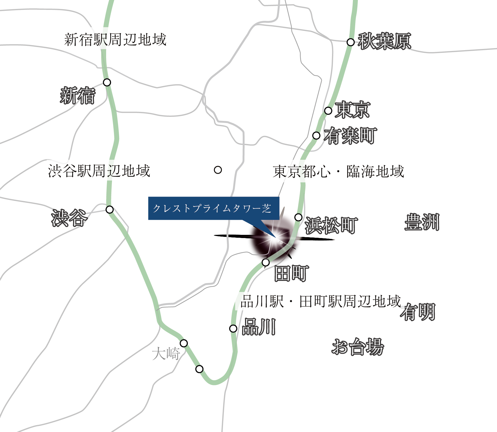 アジアヘッドクォーター特区概念図