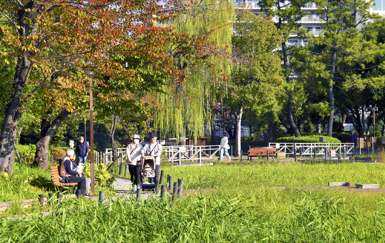 横十間川親水公園（徒歩15分／約1,180m）