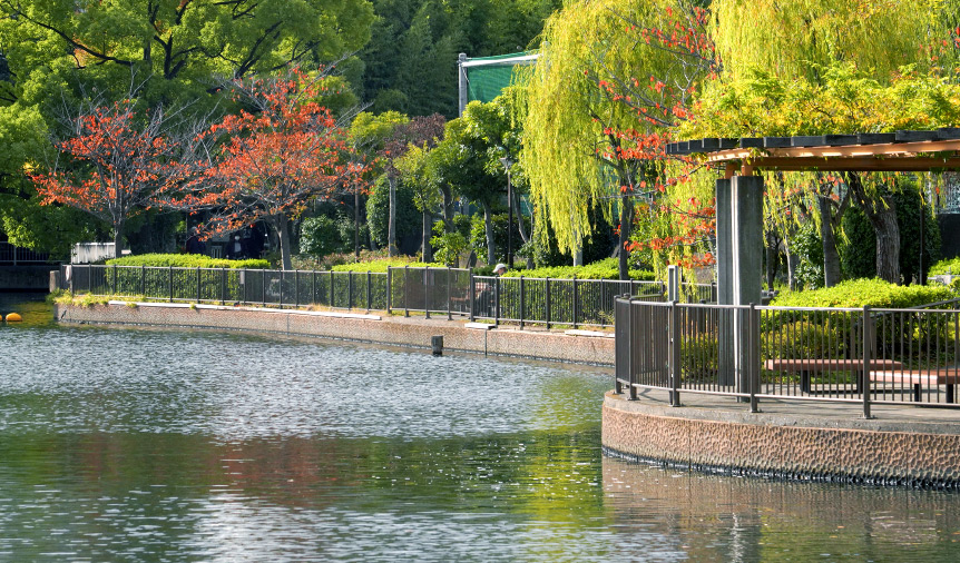 横十間川親水公園（徒歩15分／約1,180m）