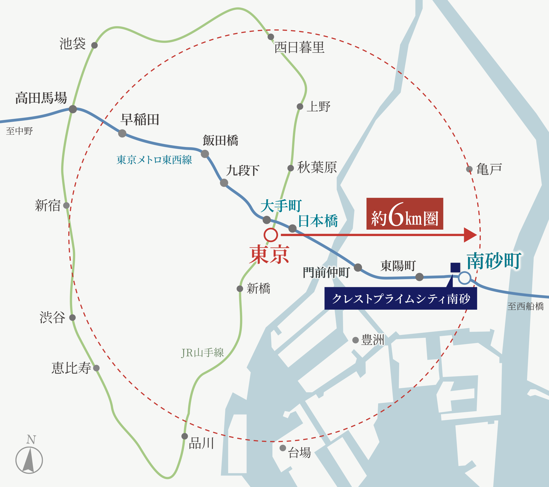 距離圏図