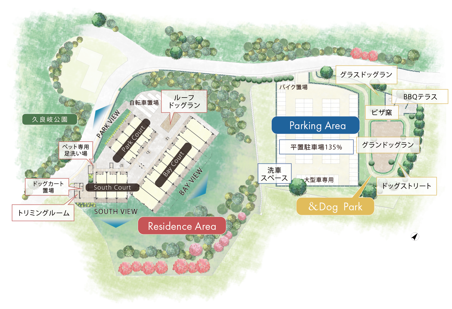 敷地配置図